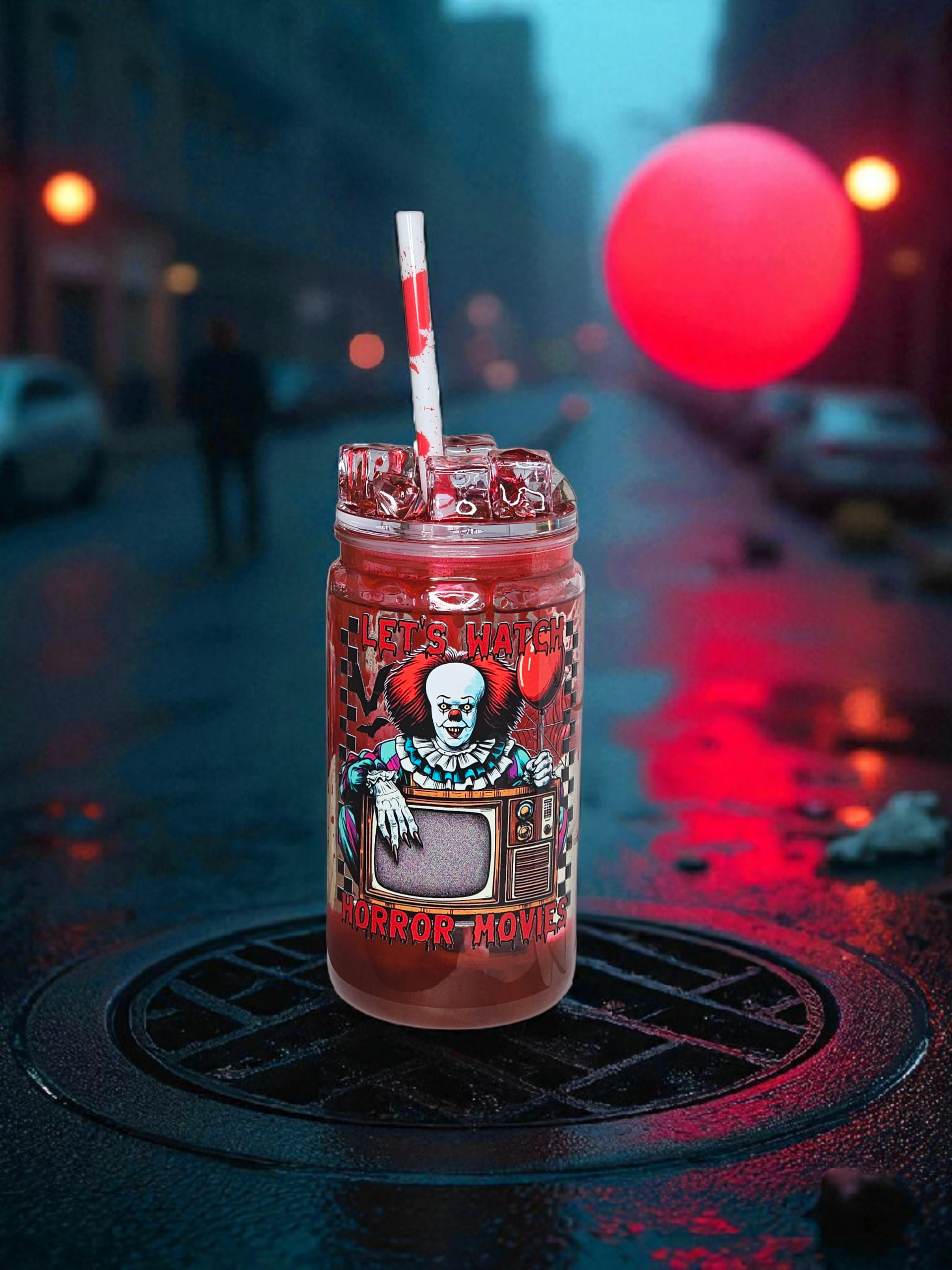 Pennywise TV Plastic Snow Globe Cup